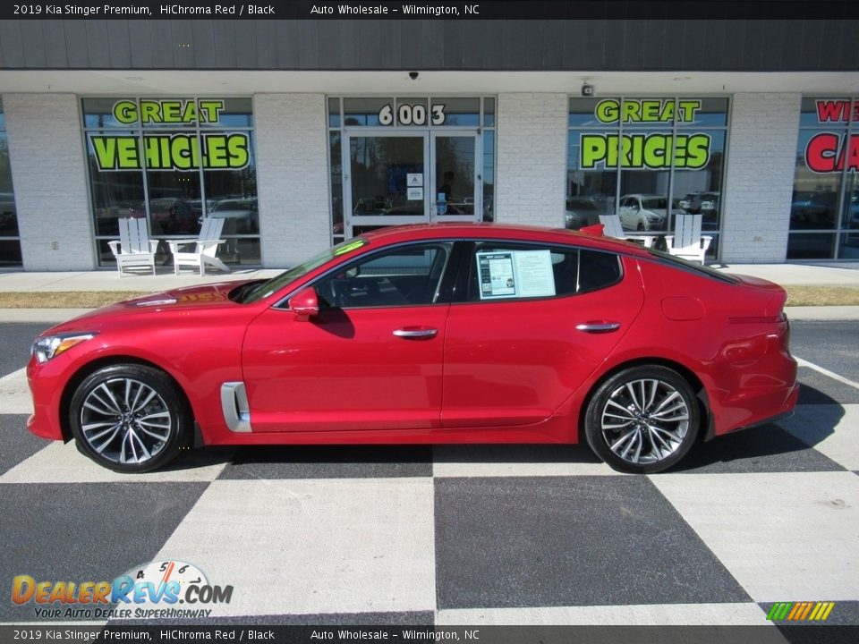 2019 Kia Stinger Premium HiChroma Red / Black Photo #1