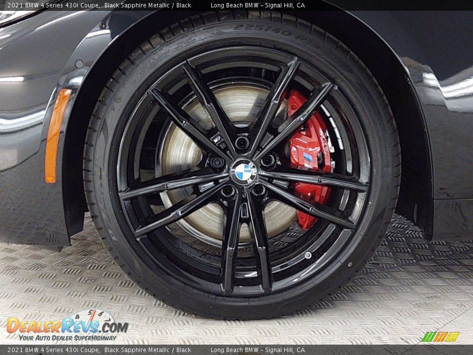 2021 BMW 4 Series 430i Coupe Black Sapphire Metallic / Black Photo #2