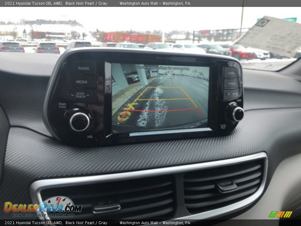 2021 Hyundai Tucson SEL AWD Black Noir Pearl / Gray Photo #6