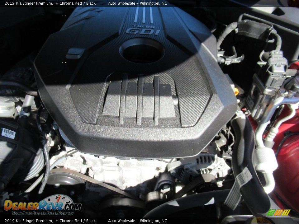 2019 Kia Stinger Premium HiChroma Red / Black Photo #6