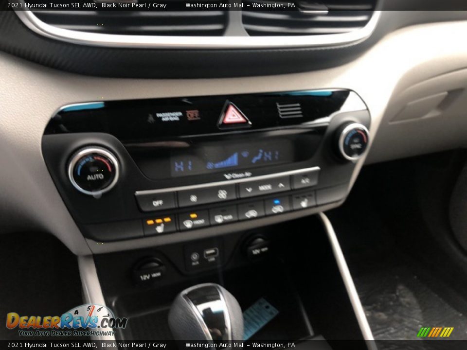2021 Hyundai Tucson SEL AWD Black Noir Pearl / Gray Photo #8