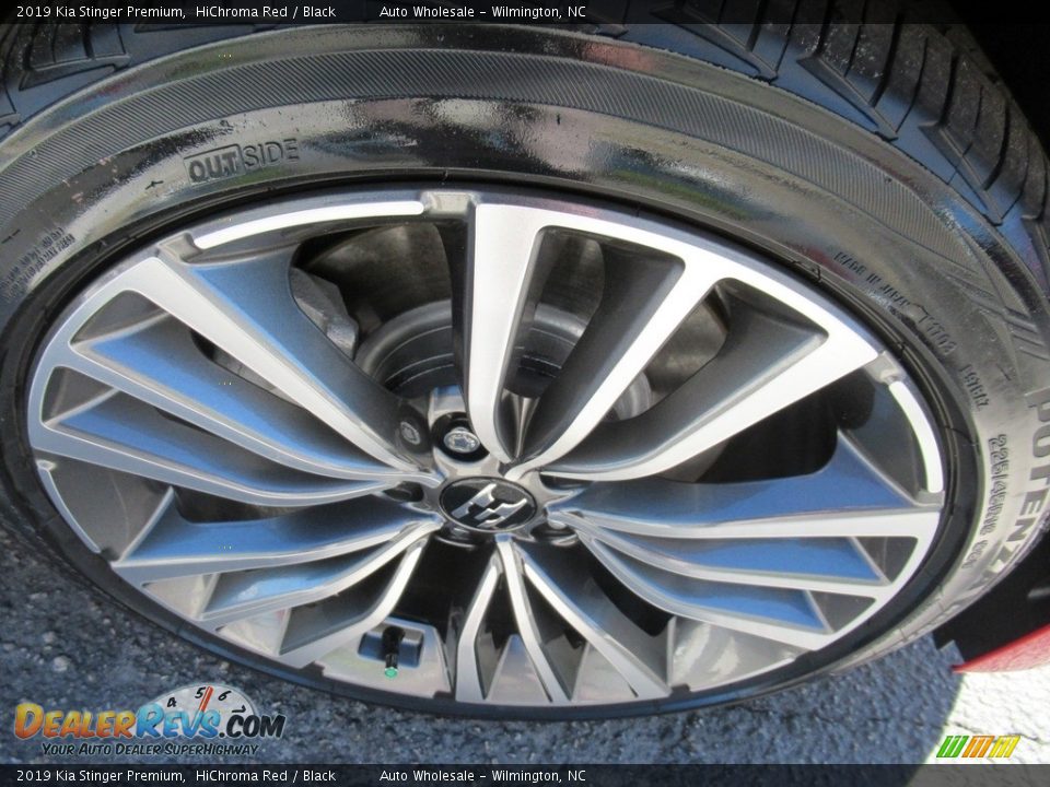 2019 Kia Stinger Premium HiChroma Red / Black Photo #7