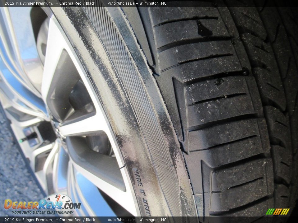 2019 Kia Stinger Premium HiChroma Red / Black Photo #8