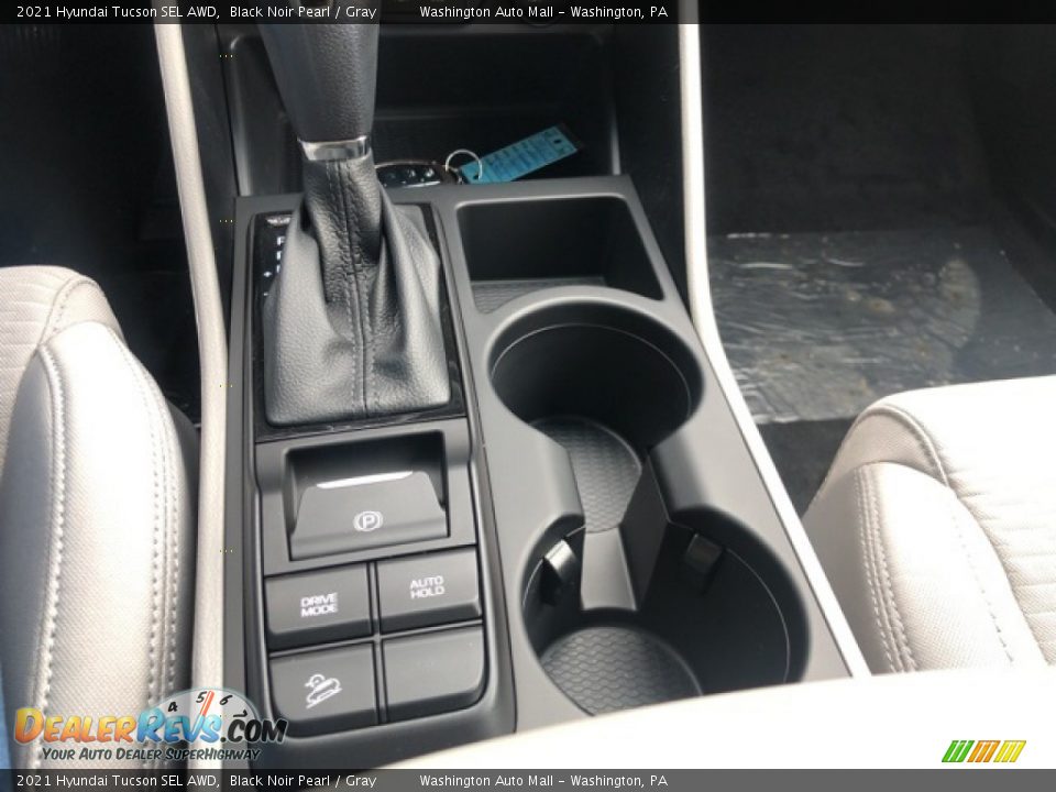 2021 Hyundai Tucson SEL AWD Black Noir Pearl / Gray Photo #9