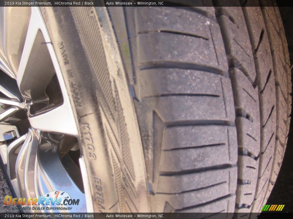 2019 Kia Stinger Premium HiChroma Red / Black Photo #9