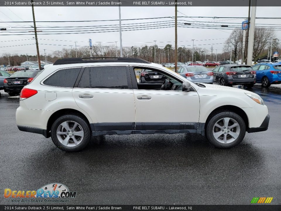 Satin White Pearl 2014 Subaru Outback 2.5i Limited Photo #20