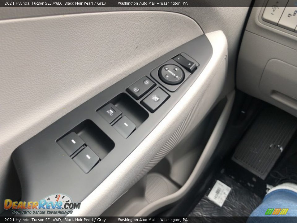 2021 Hyundai Tucson SEL AWD Black Noir Pearl / Gray Photo #13