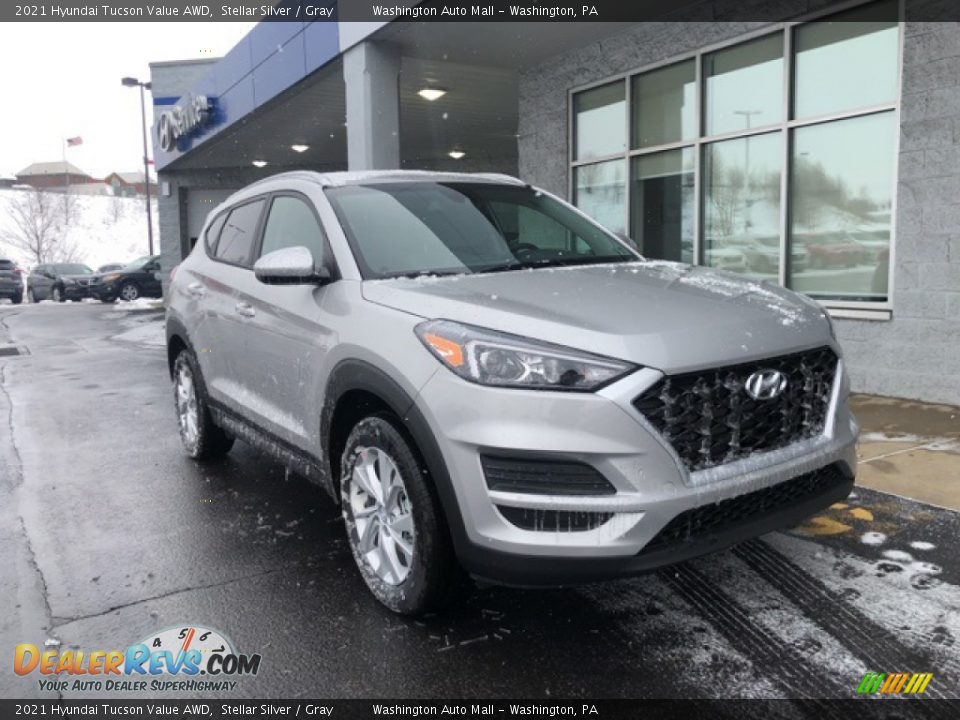 2021 Hyundai Tucson Value AWD Stellar Silver / Gray Photo #1