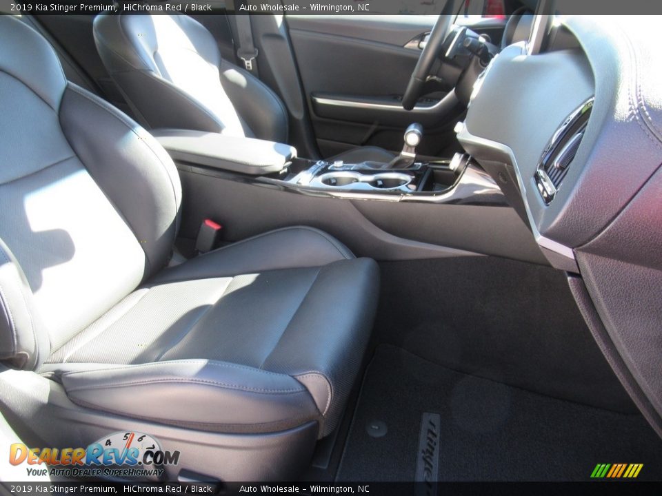 2019 Kia Stinger Premium HiChroma Red / Black Photo #13