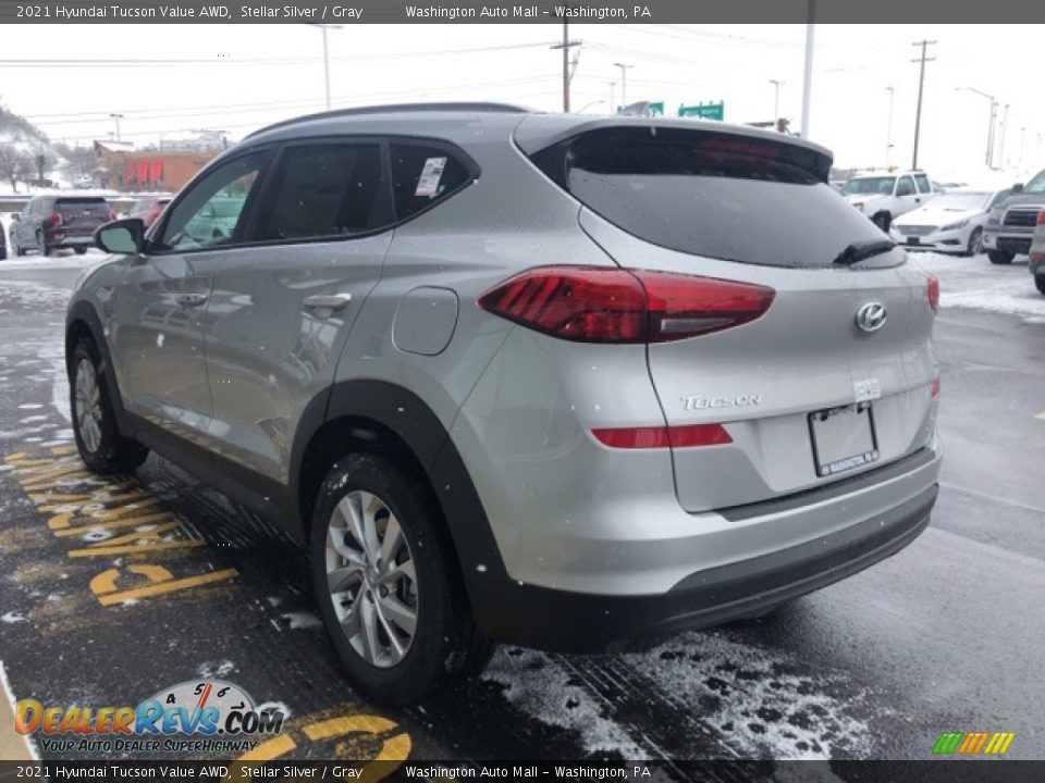 2021 Hyundai Tucson Value AWD Stellar Silver / Gray Photo #3