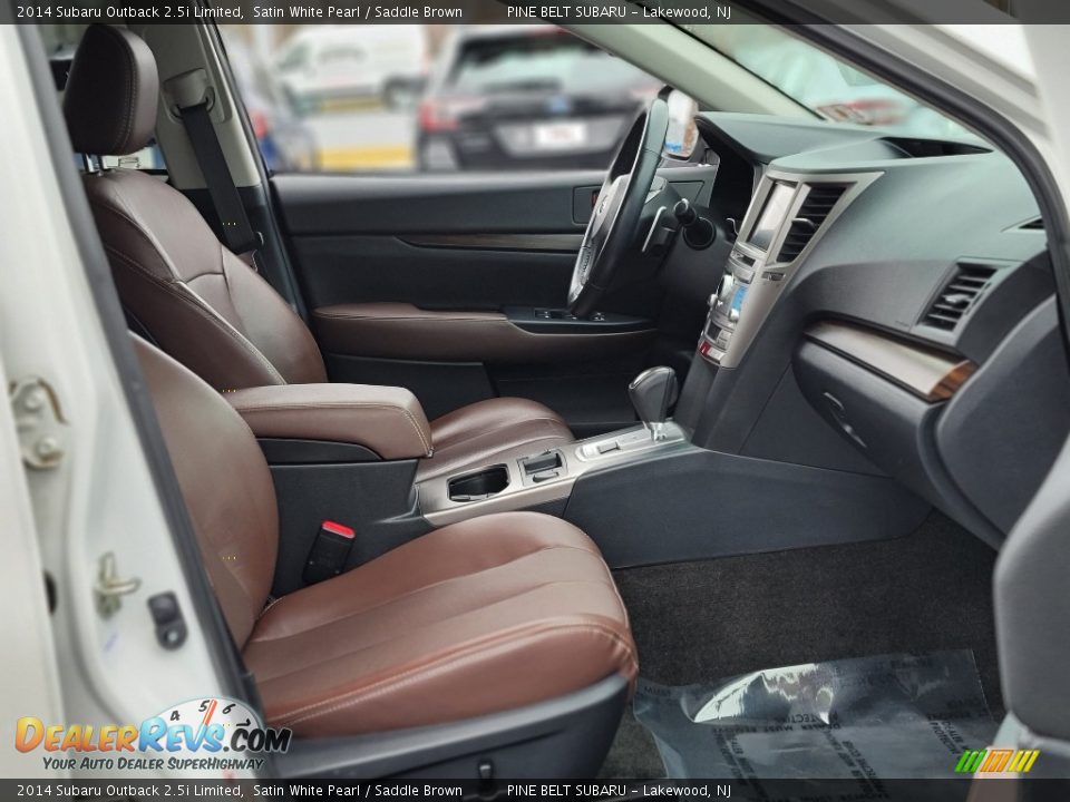 Front Seat of 2014 Subaru Outback 2.5i Limited Photo #24