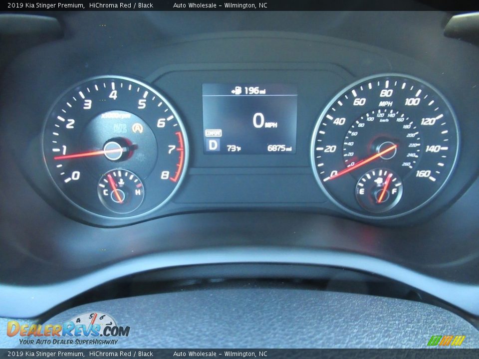 2019 Kia Stinger Premium HiChroma Red / Black Photo #16