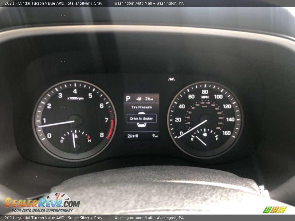 2021 Hyundai Tucson Value AWD Stellar Silver / Gray Photo #5