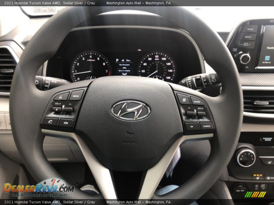 2021 Hyundai Tucson Value AWD Stellar Silver / Gray Photo #10