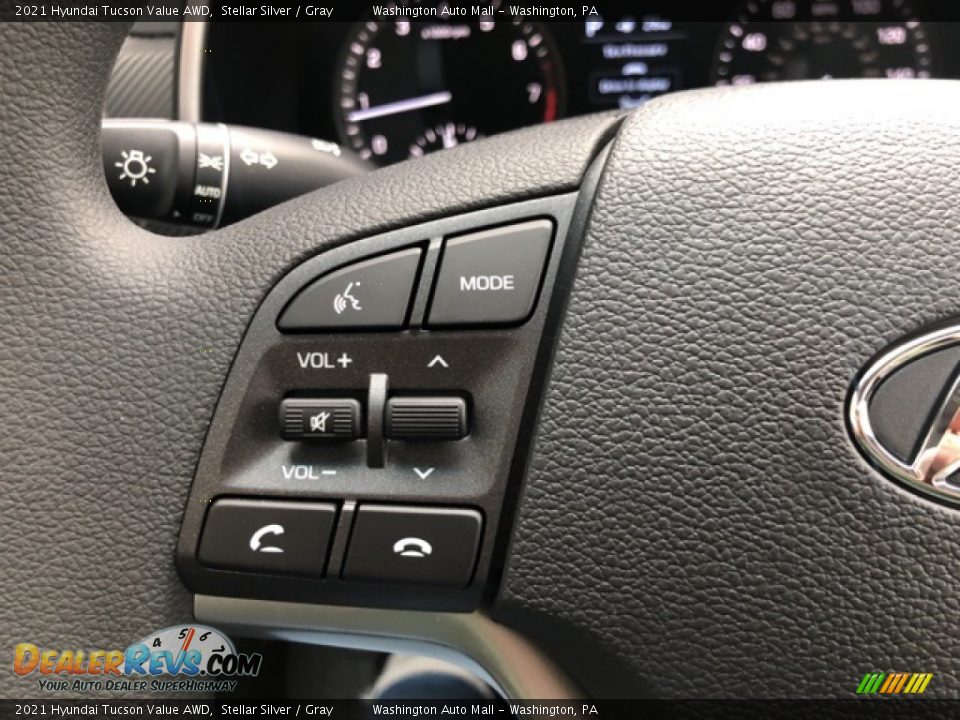 2021 Hyundai Tucson Value AWD Stellar Silver / Gray Photo #11