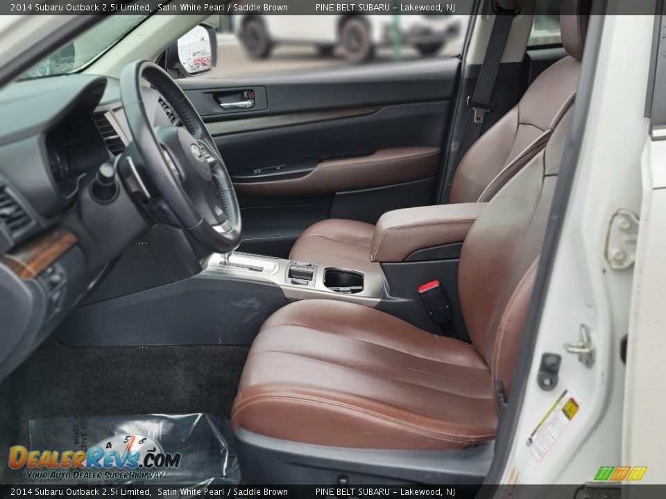 Front Seat of 2014 Subaru Outback 2.5i Limited Photo #34