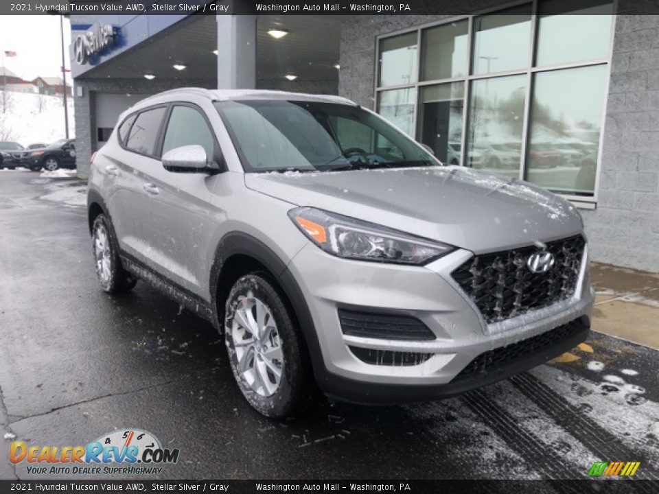 2021 Hyundai Tucson Value AWD Stellar Silver / Gray Photo #1