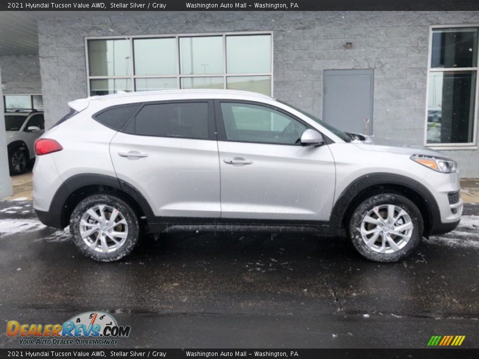 2021 Hyundai Tucson Value AWD Stellar Silver / Gray Photo #2