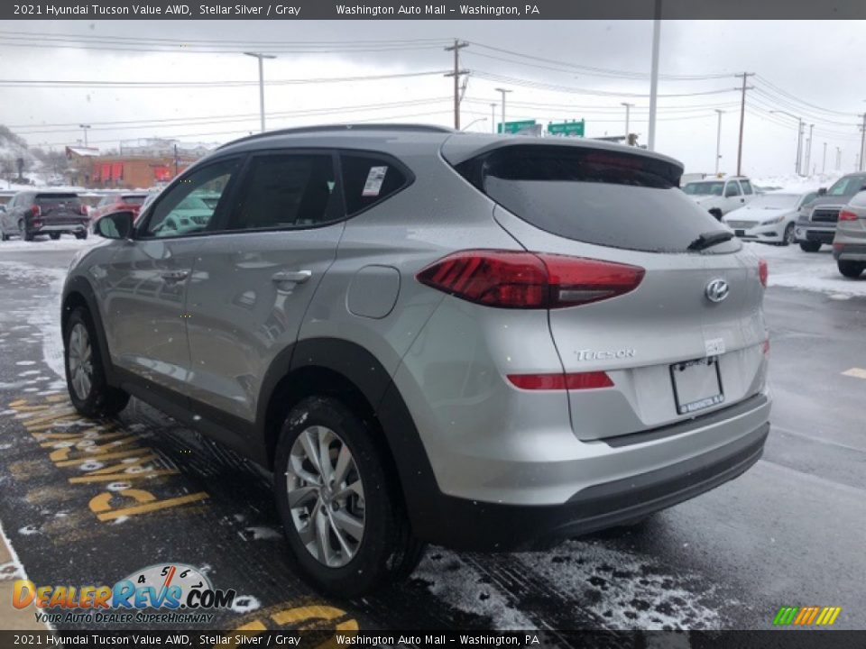 2021 Hyundai Tucson Value AWD Stellar Silver / Gray Photo #3