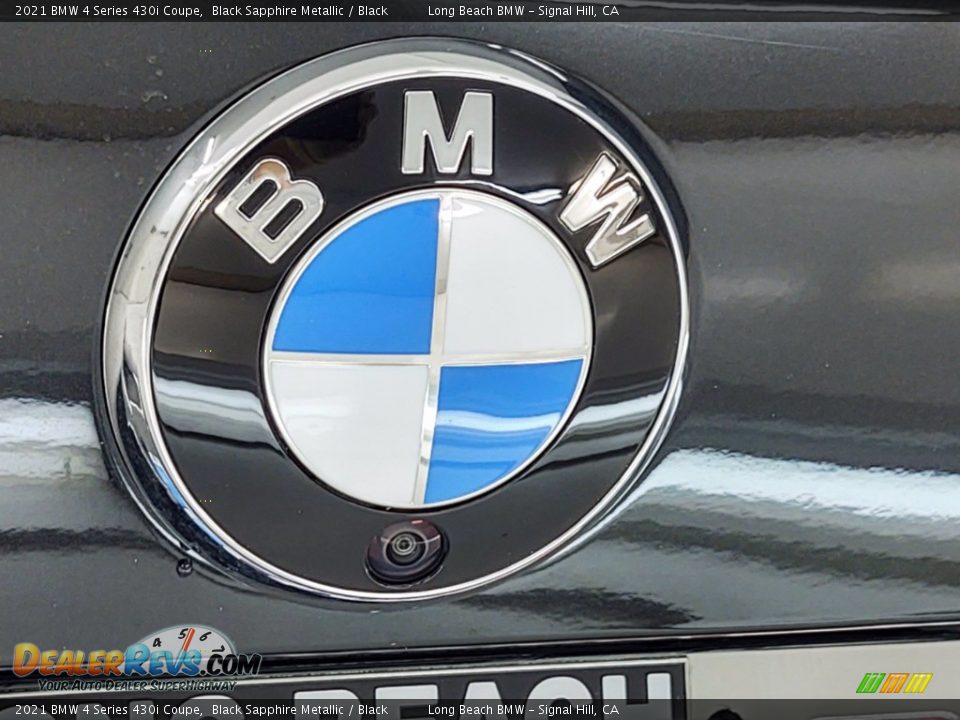 2021 BMW 4 Series 430i Coupe Black Sapphire Metallic / Black Photo #24