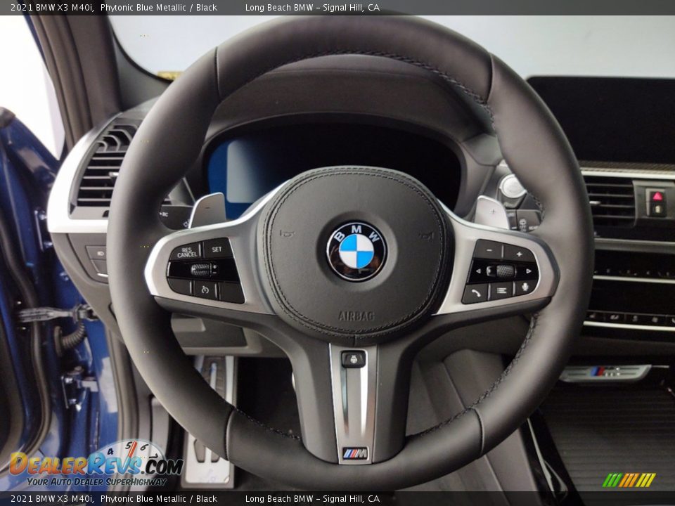 2021 BMW X3 M40i Steering Wheel Photo #6