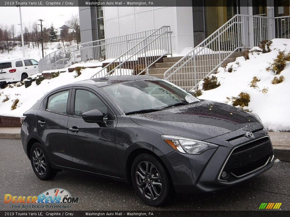 2019 Toyota Yaris LE Graphite / Gray Photo #1