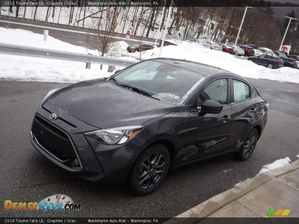 2019 Toyota Yaris LE Graphite / Gray Photo #11