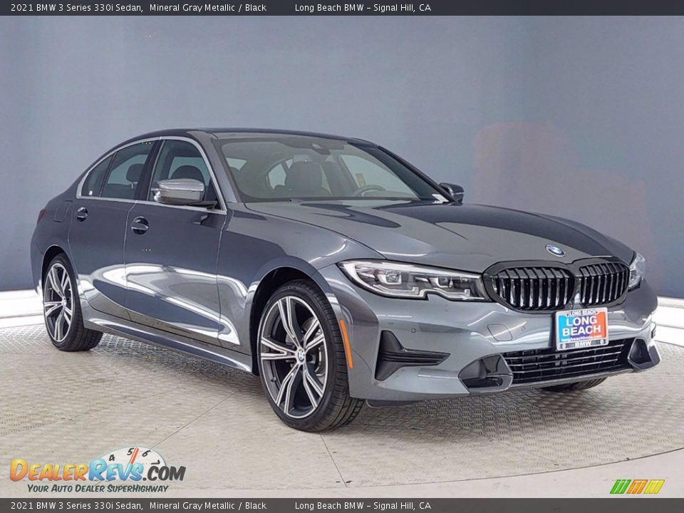 2021 BMW 3 Series 330i Sedan Mineral Gray Metallic / Black Photo #27