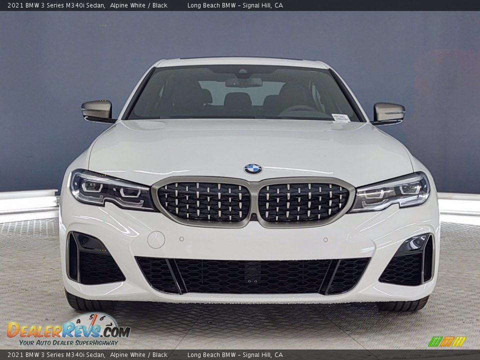 2021 BMW 3 Series M340i Sedan Alpine White / Black Photo #2