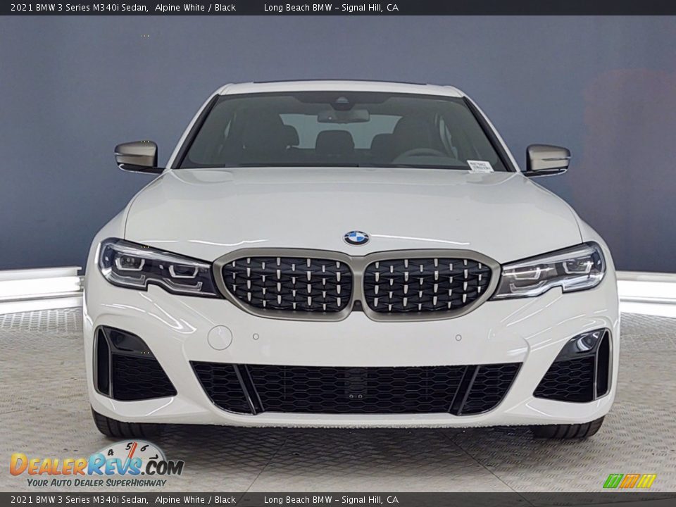 2021 BMW 3 Series M340i Sedan Alpine White / Black Photo #2