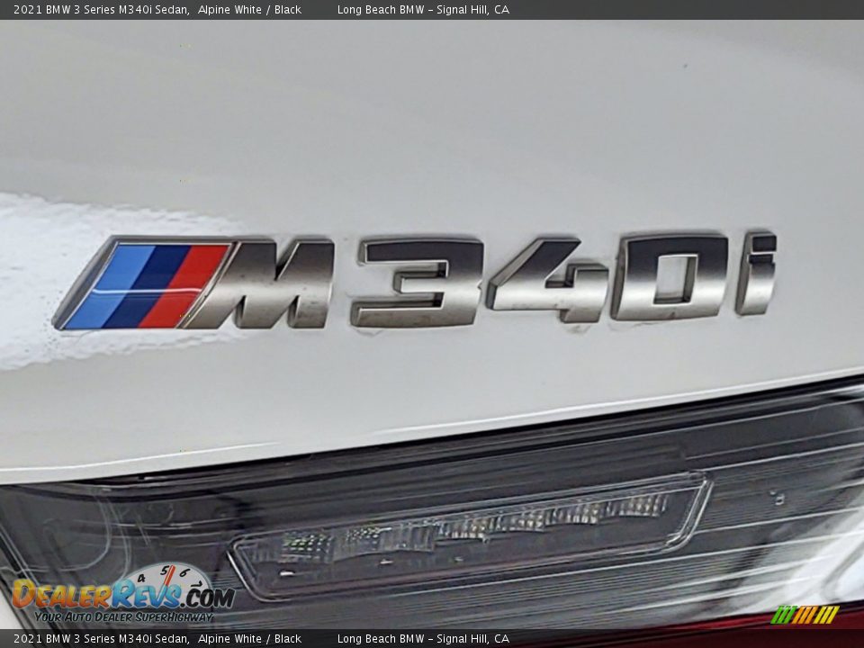 2021 BMW 3 Series M340i Sedan Alpine White / Black Photo #24