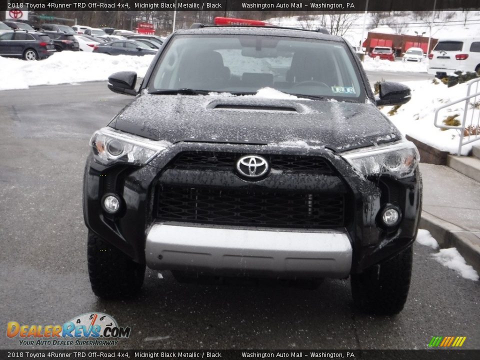 2018 Toyota 4Runner TRD Off-Road 4x4 Midnight Black Metallic / Black Photo #10