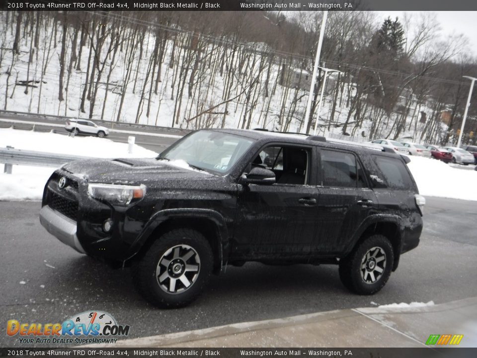 2018 Toyota 4Runner TRD Off-Road 4x4 Midnight Black Metallic / Black Photo #11