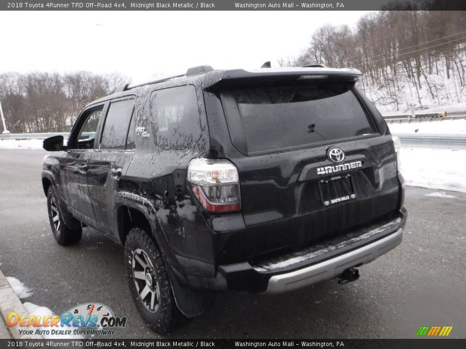 2018 Toyota 4Runner TRD Off-Road 4x4 Midnight Black Metallic / Black Photo #12