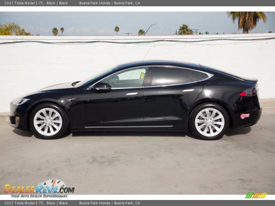 Black 2017 Tesla Model S 75 Photo #8