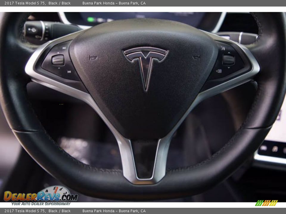 2017 Tesla Model S 75 Steering Wheel Photo #13