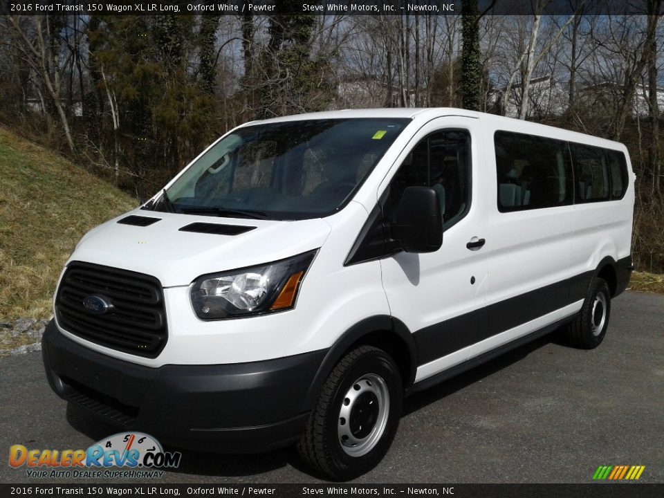 Oxford White 2016 Ford Transit 150 Wagon XL LR Long Photo #2