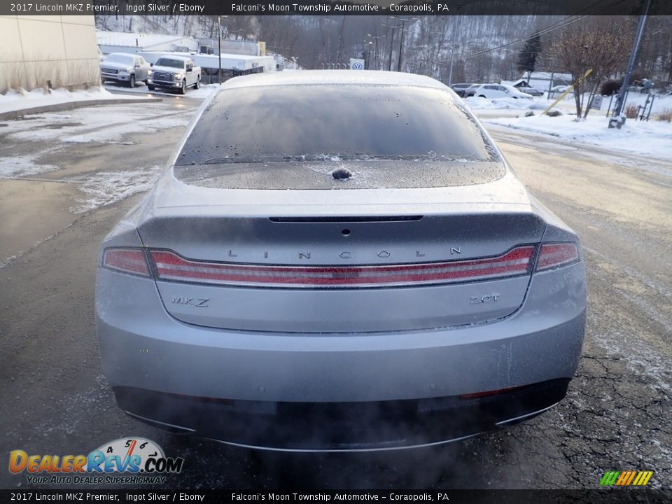 2017 Lincoln MKZ Premier Ingot Silver / Ebony Photo #3