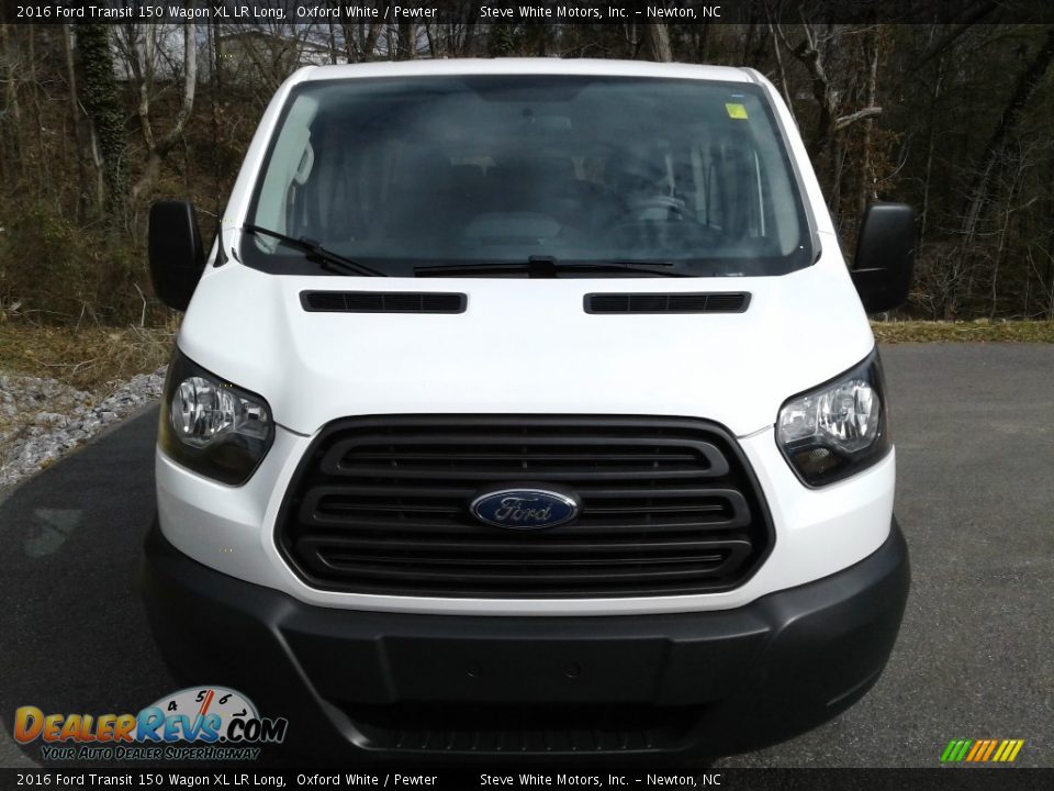 2016 Ford Transit 150 Wagon XL LR Long Oxford White / Pewter Photo #3