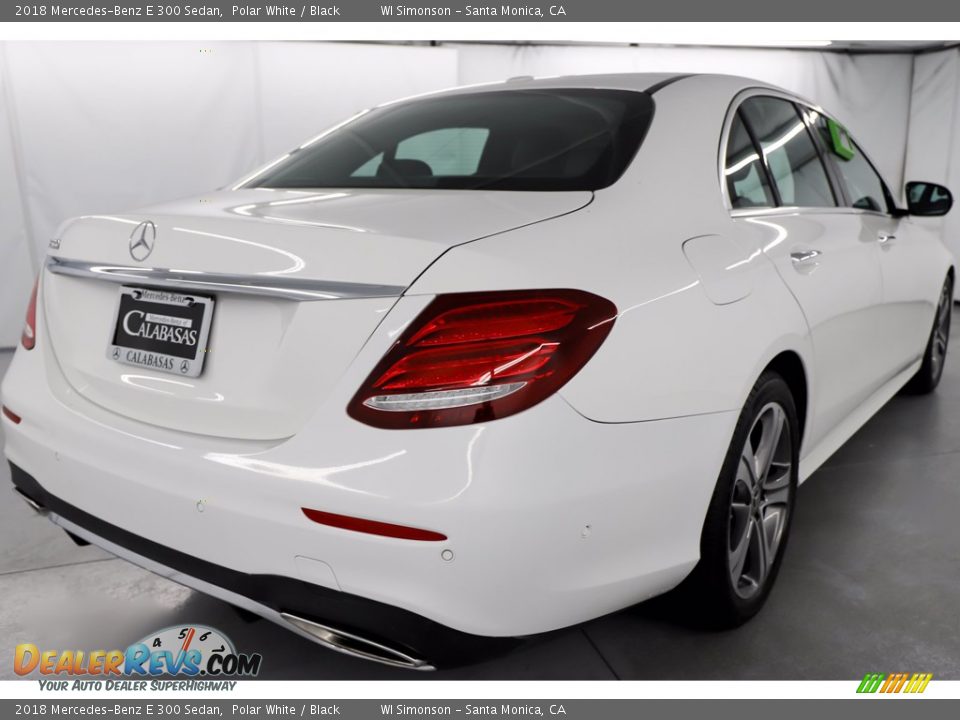 2018 Mercedes-Benz E 300 Sedan Polar White / Black Photo #4