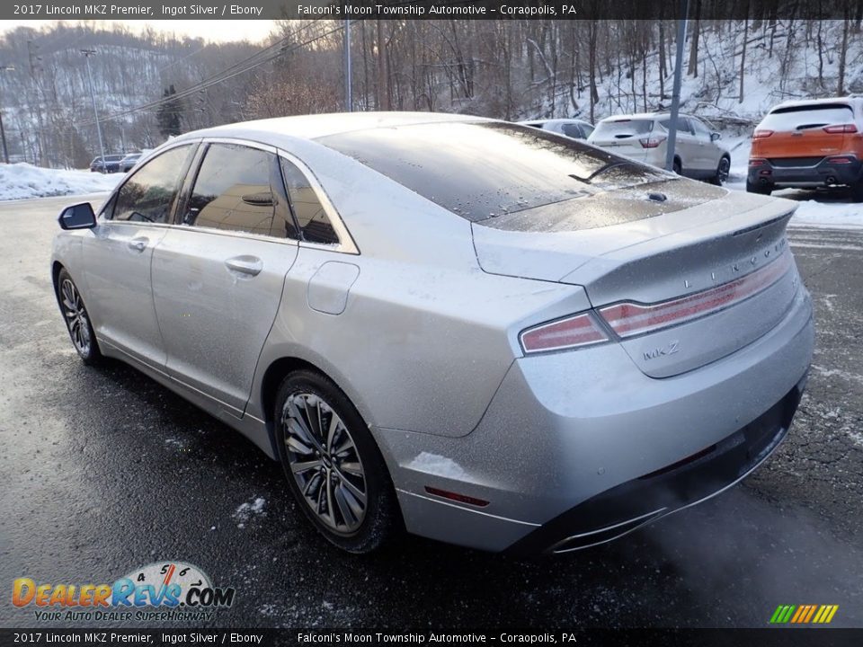 2017 Lincoln MKZ Premier Ingot Silver / Ebony Photo #5