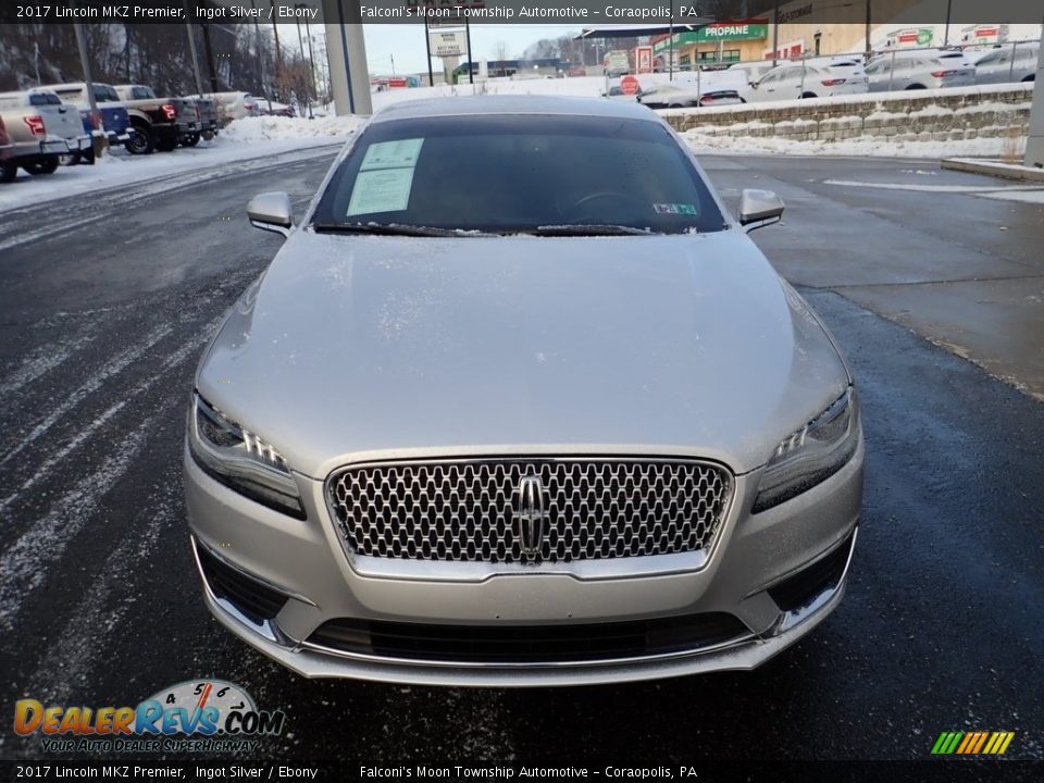 2017 Lincoln MKZ Premier Ingot Silver / Ebony Photo #8