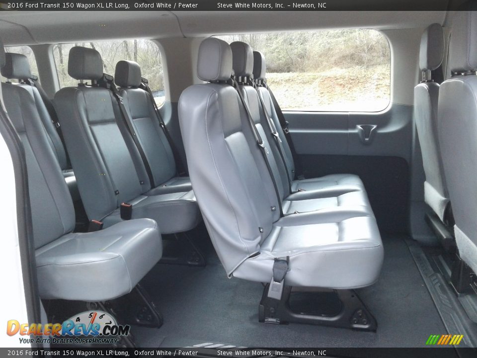 Rear Seat of 2016 Ford Transit 150 Wagon XL LR Long Photo #14