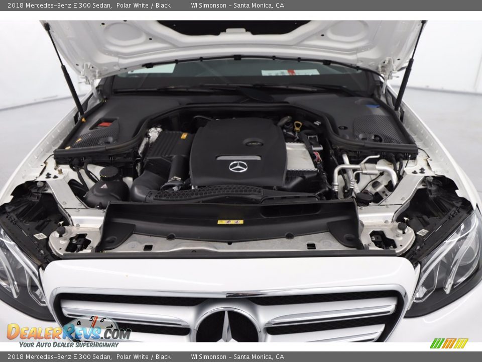 2018 Mercedes-Benz E 300 Sedan Polar White / Black Photo #17