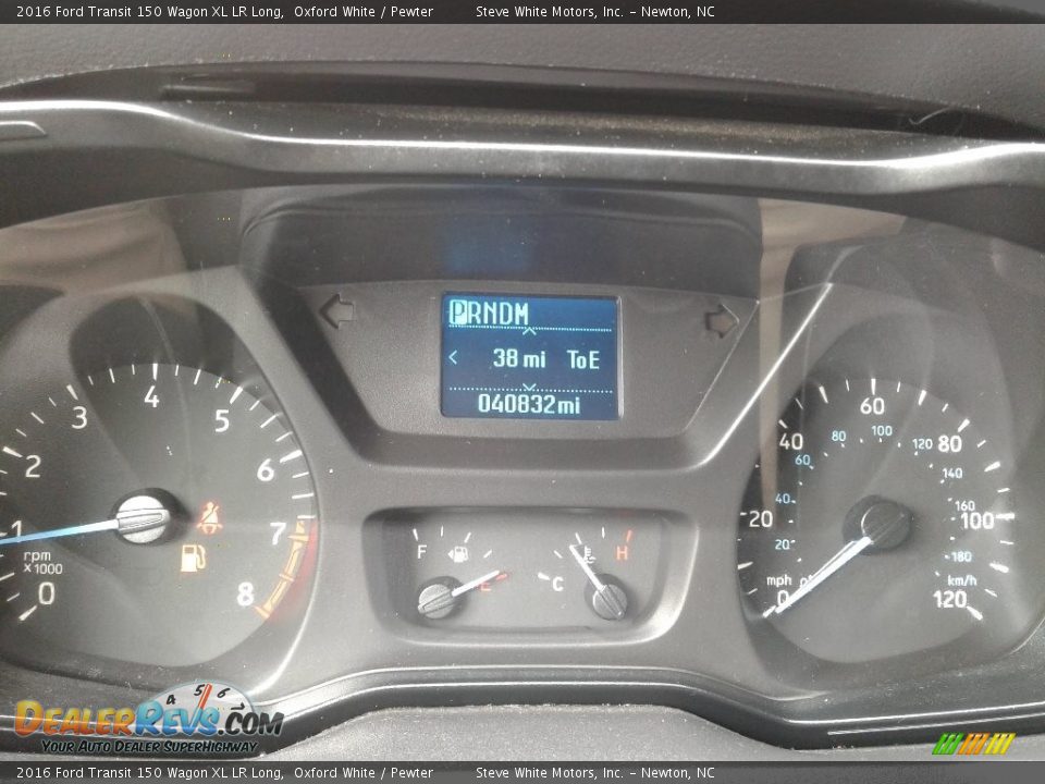 2016 Ford Transit 150 Wagon XL LR Long Gauges Photo #19