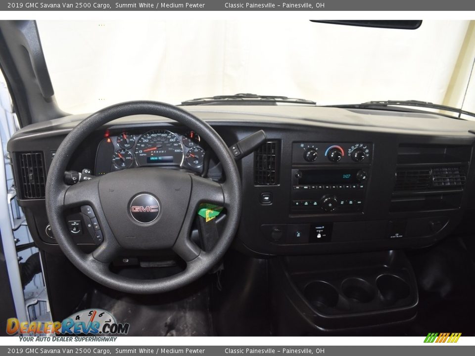 2019 GMC Savana Van 2500 Cargo Summit White / Medium Pewter Photo #11