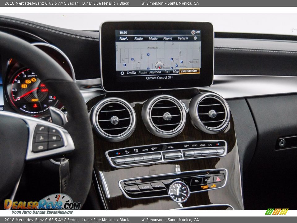 Controls of 2018 Mercedes-Benz C 63 S AMG Sedan Photo #5