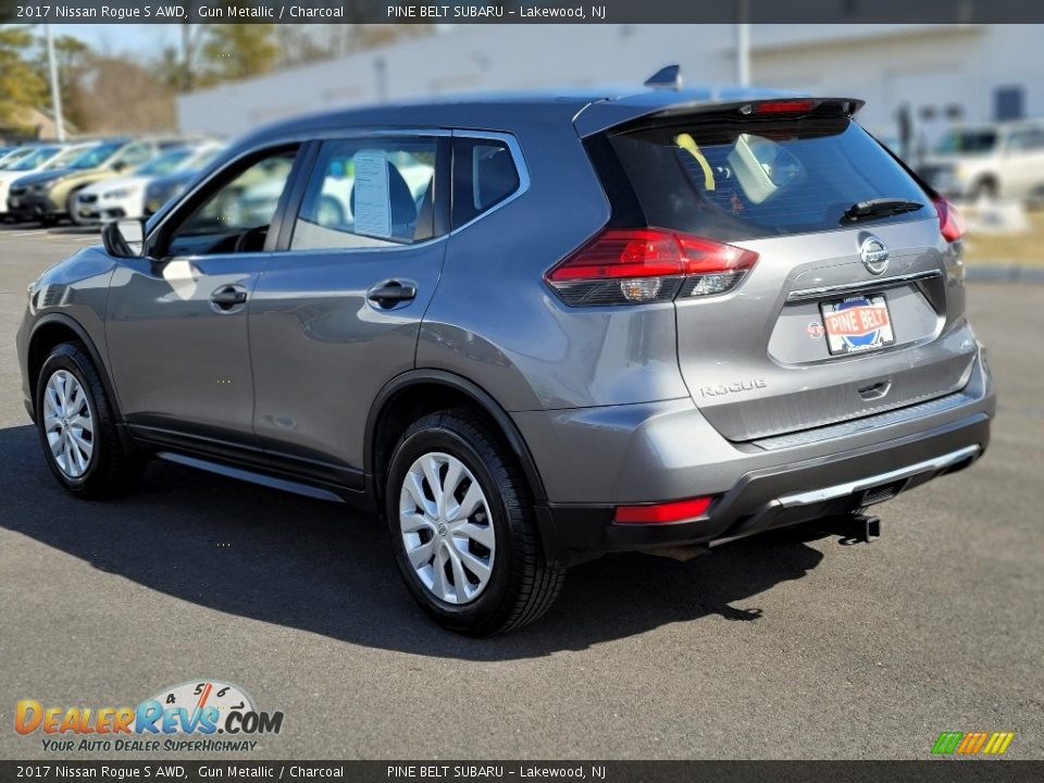 2017 Nissan Rogue S AWD Gun Metallic / Charcoal Photo #16