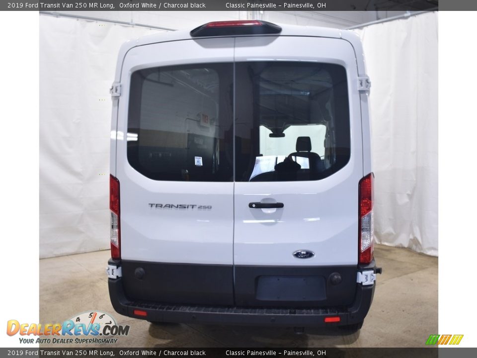 2019 Ford Transit Van 250 MR Long Oxford White / Charcoal black Photo #3