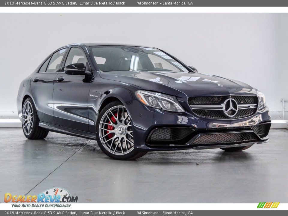 Front 3/4 View of 2018 Mercedes-Benz C 63 S AMG Sedan Photo #16